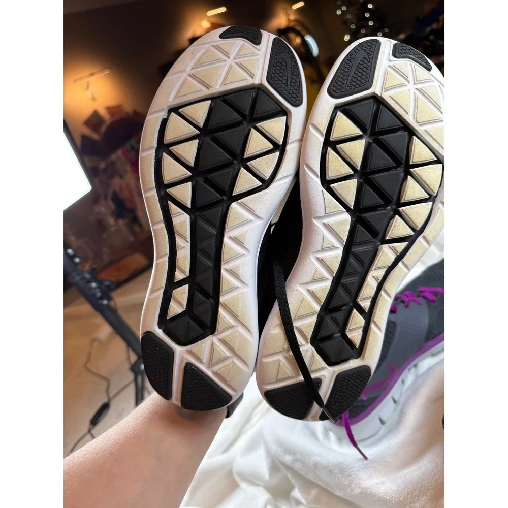 2 Pair!  LaNike‎ Flex Experience Run Womens Shoes Black Rose Gold Size 9.5